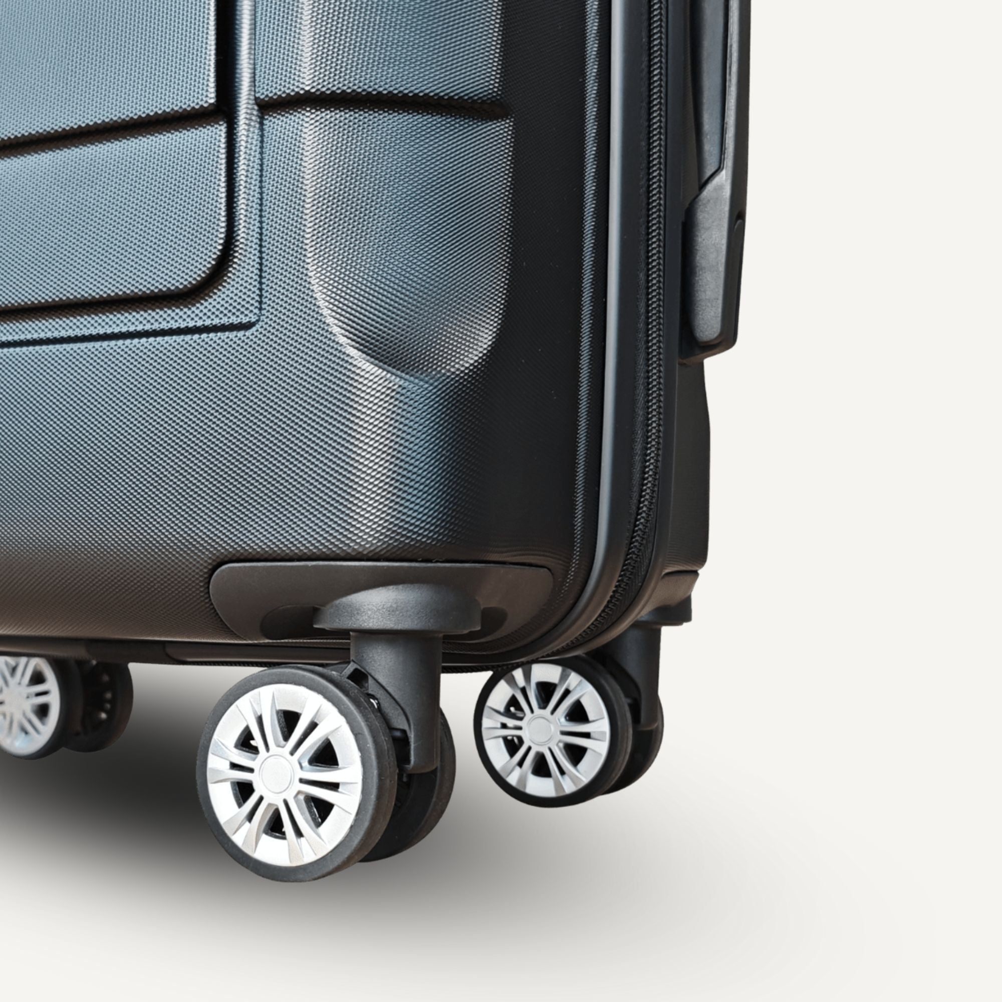 Black Carry - On Suitcase - Fly First